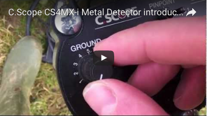 C.SCOPE CS4MXi Metal Detector