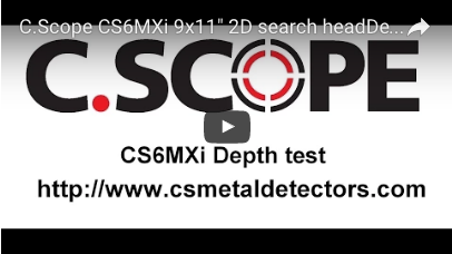 C.SCOPE CS6MXi Metal Detector 9x11