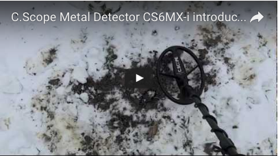 C.SCOPE CS6MXi Metal Detector introduction video