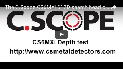 C.SCOPE CS6MXi Metal Detector 6